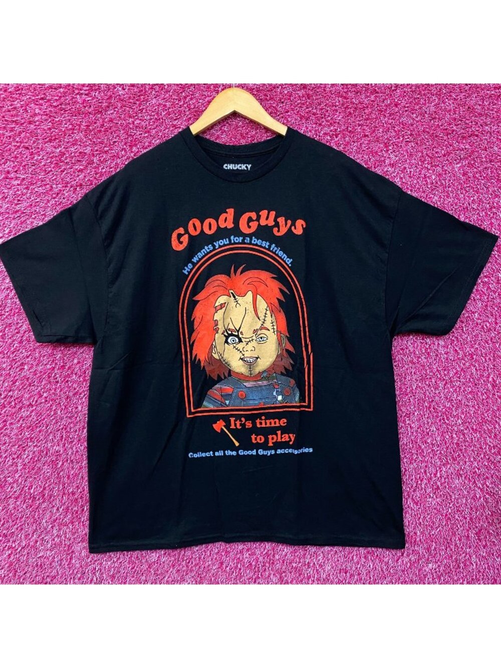 Childs Play Chucky Good Guys Horror  T-Shirt 2XL